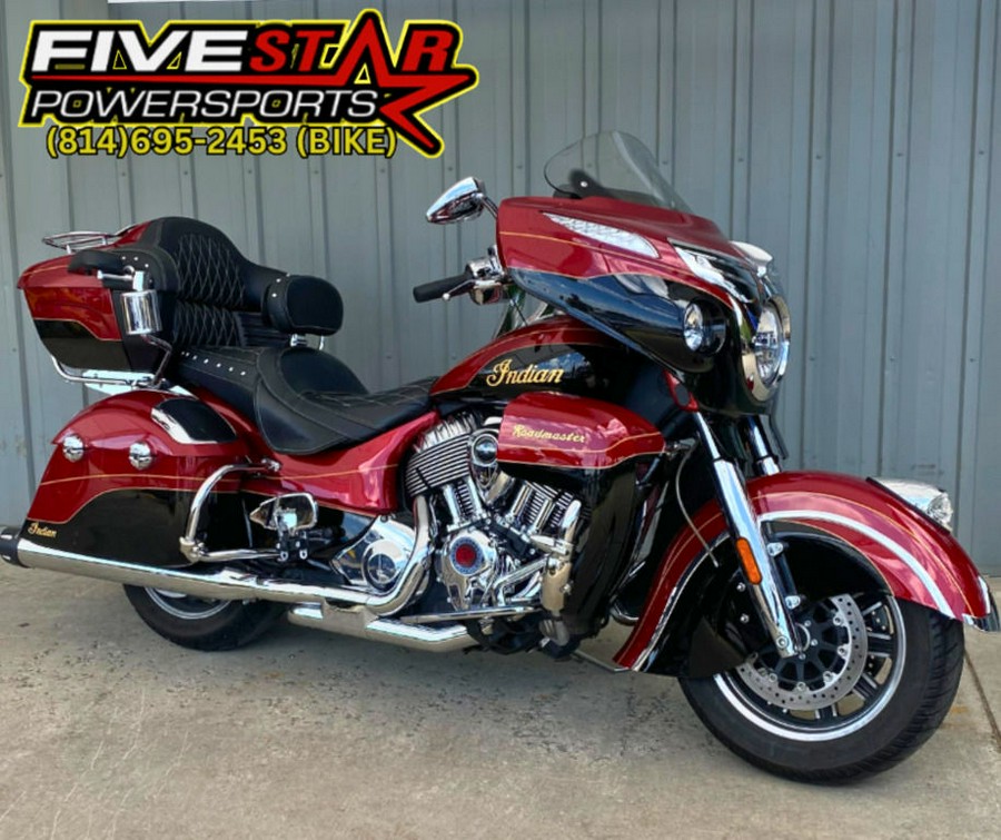 2019 Indian Motorcycle® Roadmaster® Elite Wildfire Red Candy/Thunder Black Crystal/24k Gold