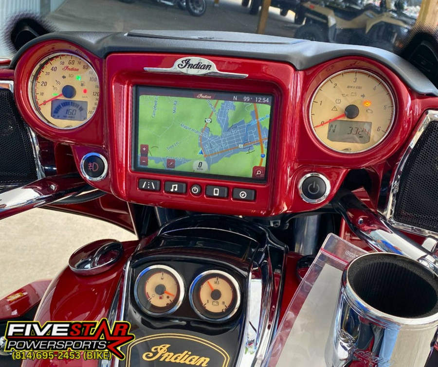 2019 Indian Motorcycle® Roadmaster® Elite Wildfire Red Candy/Thunder Black Crystal/24k Gold