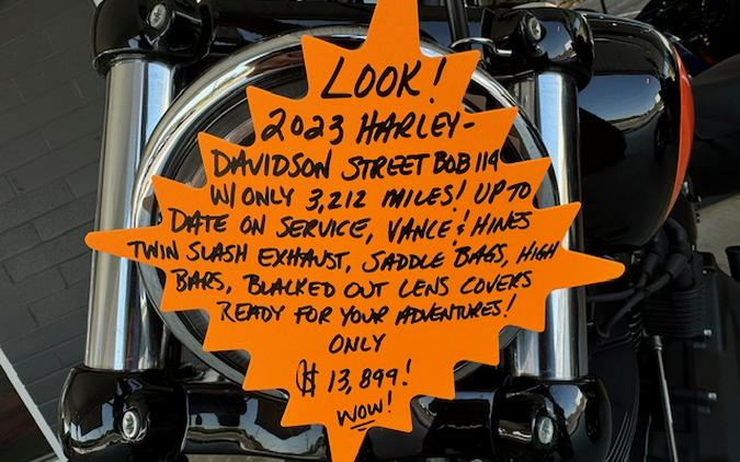 2023 Harley-Davidson Softail® Street Bob® 114