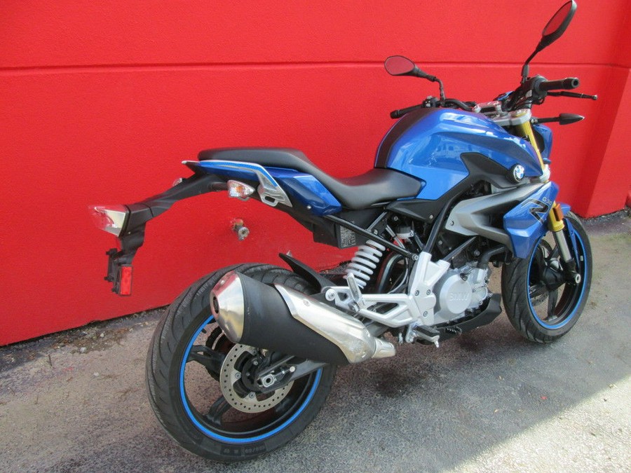 2018 BMW G 310 R Strato Blue Metallic