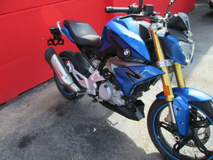 2018 BMW G 310 R Strato Blue Metallic