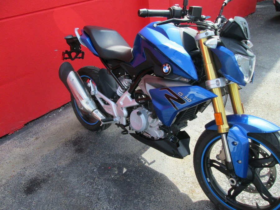 2018 BMW G 310 R Strato Blue Metallic