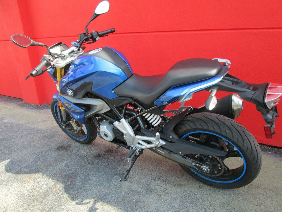 2018 BMW G 310 R Strato Blue Metallic