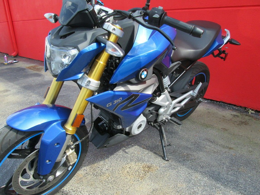 2018 BMW G 310 R Strato Blue Metallic