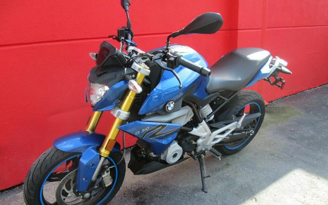 2018 BMW G 310 R Strato Blue Metallic