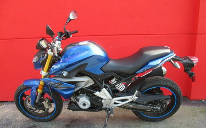 2018 BMW G 310 R Strato Blue Metallic