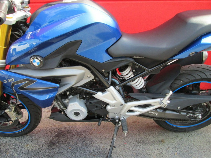 2018 BMW G 310 R Strato Blue Metallic
