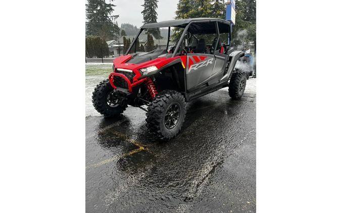 2024 Polaris Industries RZR XP 4 1000 Ultimate Indy Red