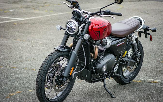 2025 Triumph Scrambler 1200 X Carnival Red
