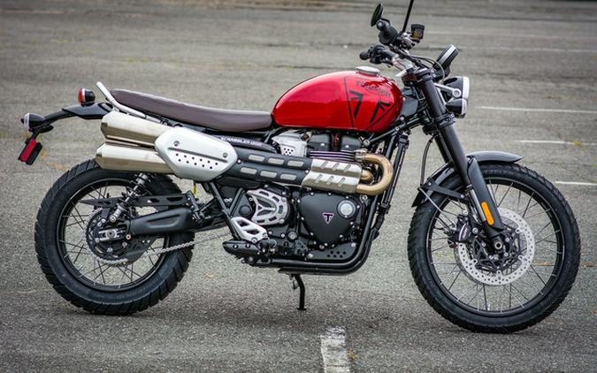 2025 Triumph Scrambler 1200 X Carnival Red