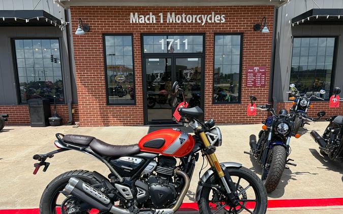 2025 Triumph Scrambler 400 X