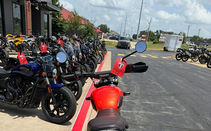 2025 Triumph Scrambler 400 X