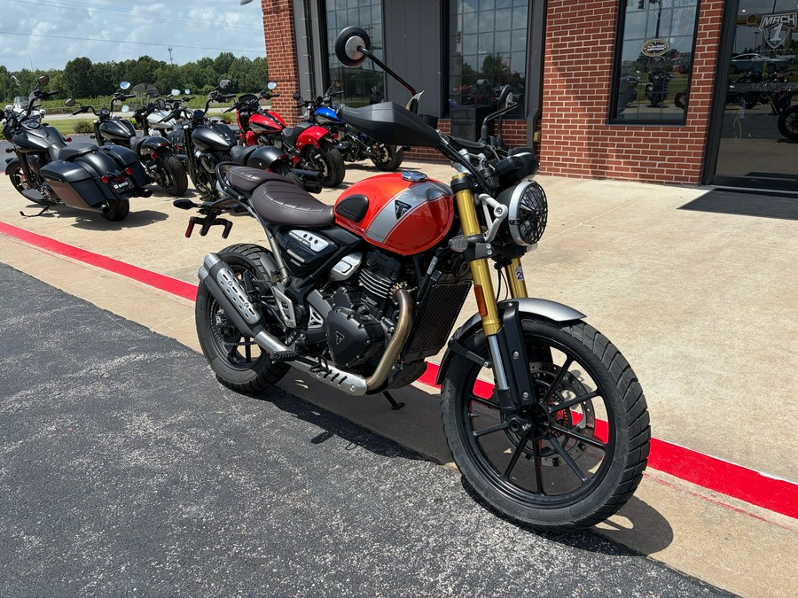 2025 Triumph Scrambler 400 X