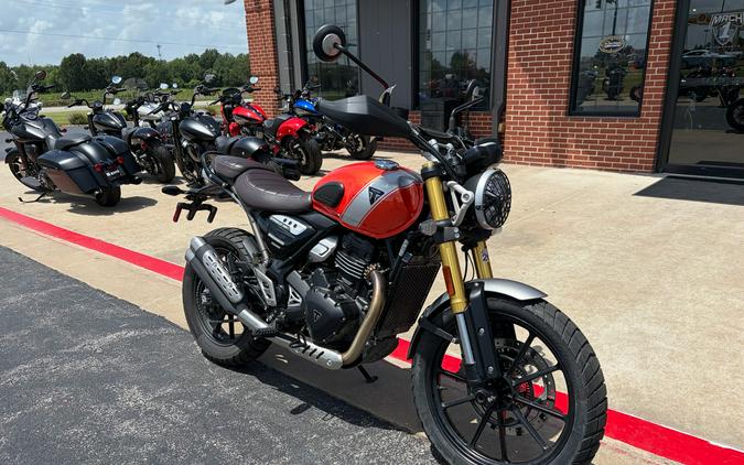 2025 Triumph Scrambler 400 X