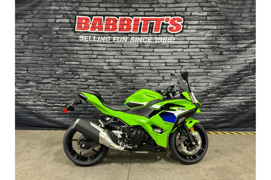2026 Kawasaki Ninja 500 SE ABS