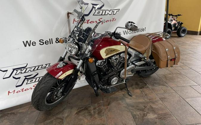 2020 Indian Motorcycle® Scout® ABS Indian Motorcycle® Red/Ivory Cream