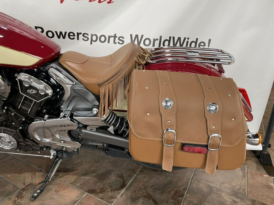 2020 Indian Motorcycle® Scout® ABS Indian Motorcycle® Red/Ivory Cream