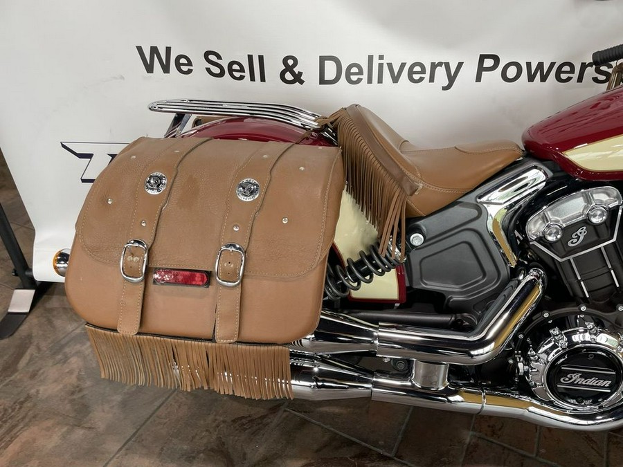 2020 Indian Motorcycle® Scout® ABS Indian Motorcycle® Red/Ivory Cream