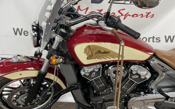 2020 Indian Motorcycle® Scout® ABS Indian Motorcycle® Red/Ivory Cream