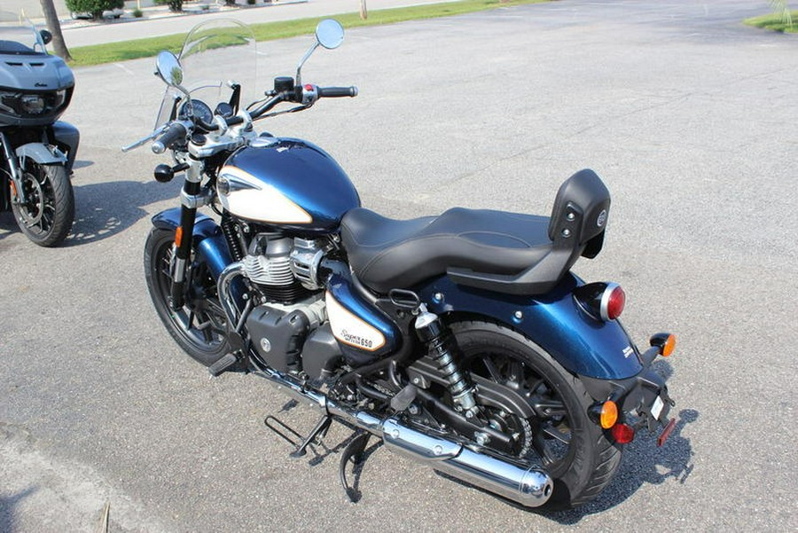 2024 Royal Enfield Super Meteor 650 Celestial Blue