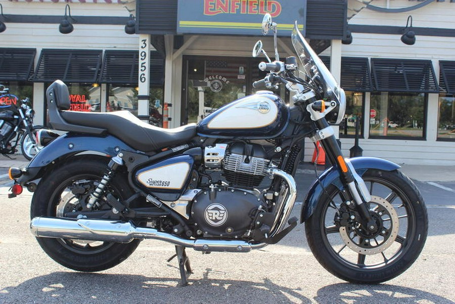 2024 Royal Enfield Super Meteor 650 Celestial Blue