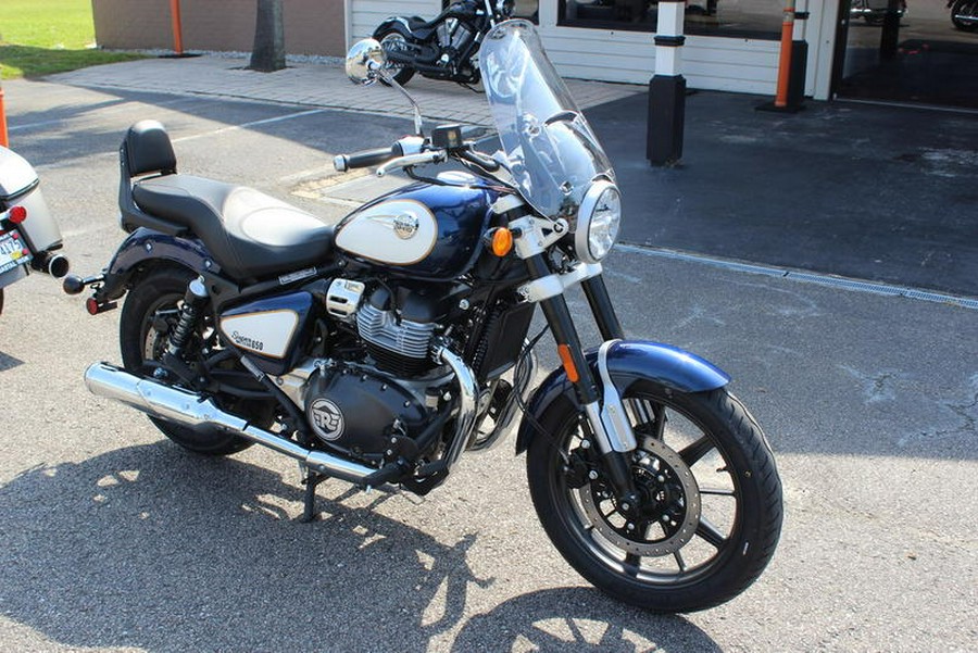 2024 Royal Enfield Super Meteor 650 Celestial Blue