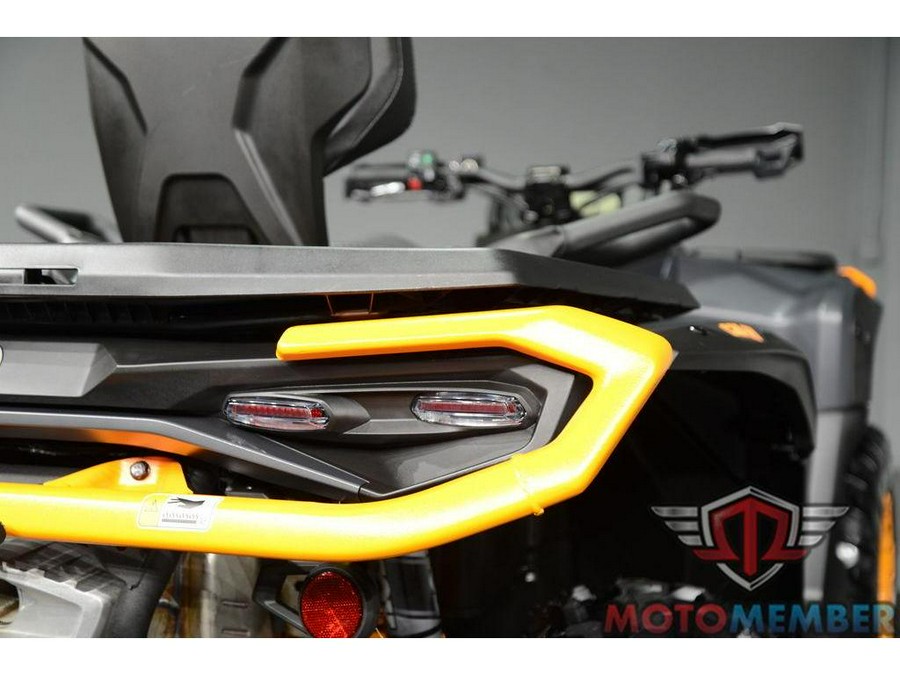 2026 Can-Am Outlander MAX XT-P 1000R Mineral Grey & Orange Crush