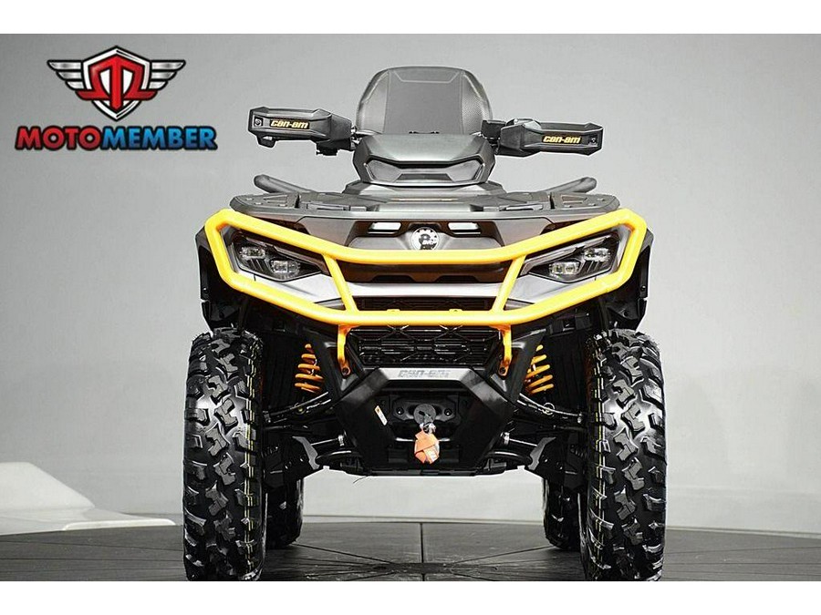 2026 Can-Am Outlander MAX XT-P 1000R Mineral Grey & Orange Crush