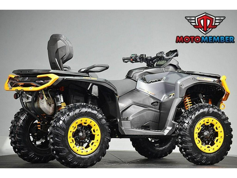 2026 Can-Am Outlander MAX XT-P 1000R Mineral Grey & Orange Crush