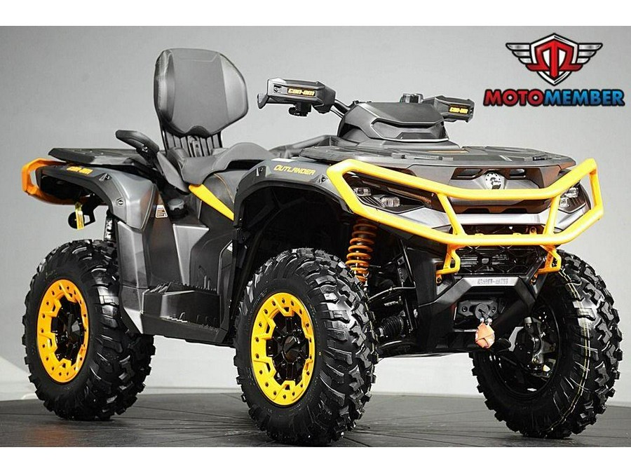 2026 Can-Am Outlander MAX XT-P 1000R Mineral Grey & Orange Crush