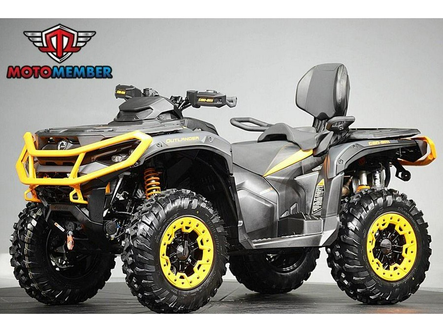 2026 Can-Am Outlander MAX XT-P 1000R Mineral Grey & Orange Crush