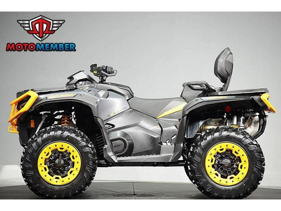 2026 Can-Am Outlander MAX XT-P 1000R Mineral Grey & Orange Crush