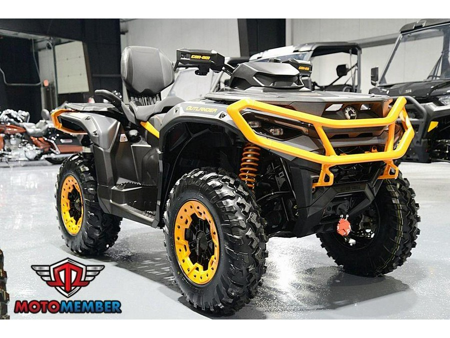 2026 Can-Am Outlander MAX XT-P 1000R Mineral Grey & Orange Crush