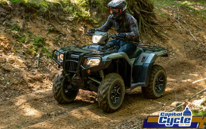 2026 Honda® FourTrax Foreman Rubicon 4x4 EPS Matte Gray Metallic