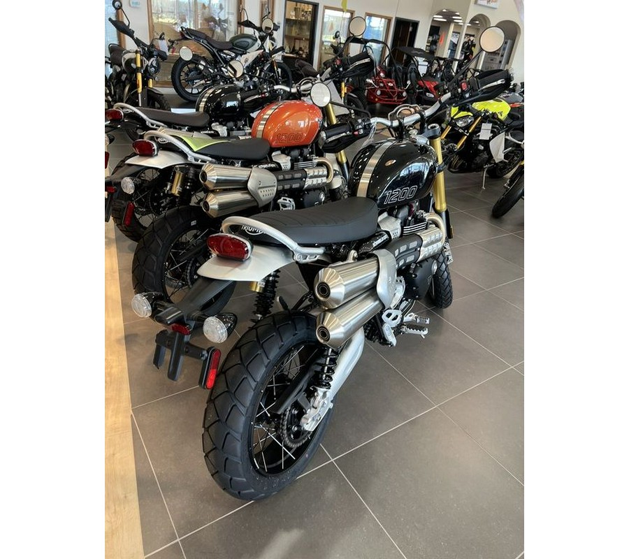 2025 Triumph Scrambler 1200 XE Phantom Black Storm Grey