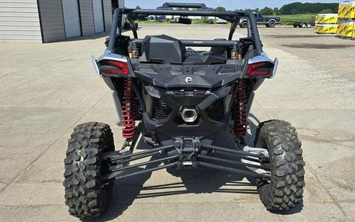 2024 Can-Am® Maverick X3 RS Turbo Fiery Red & Hyper Silver