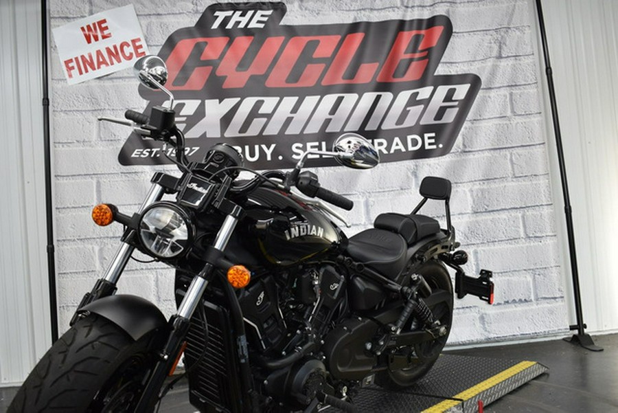 2025 Indian Scout Sixty Bobber Black Metallic