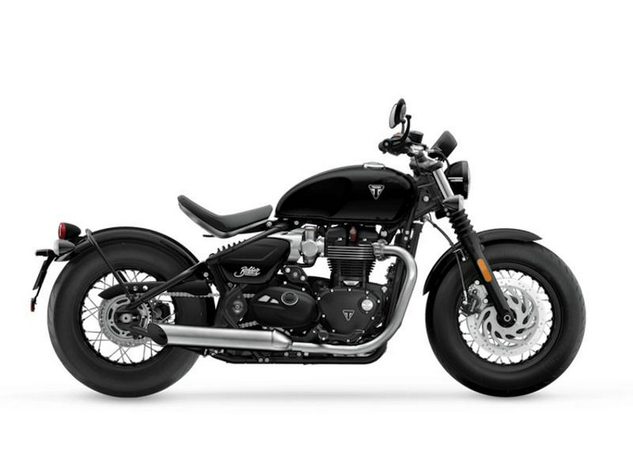 2026 Triumph Bonneville Bobber Jet black
