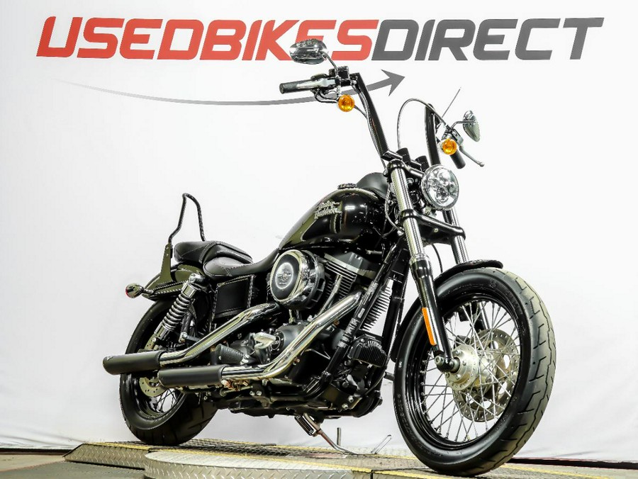 2015 Harley-Davidson Dyna Street Bob - $7,999.00
