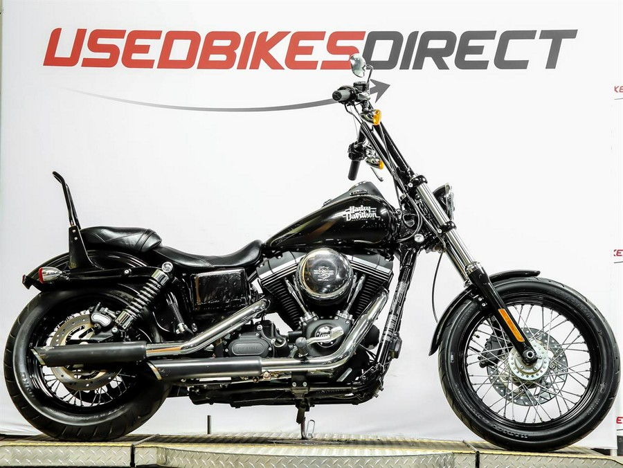 2015 Harley-Davidson Dyna Street Bob - $7,999.00