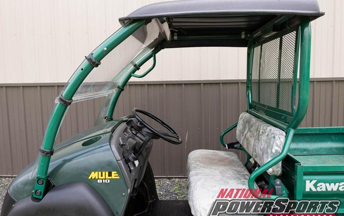 2009 KAWASAKI MULE 610 4X4