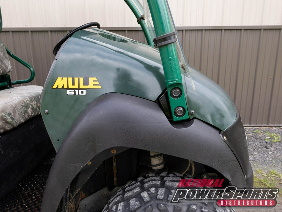 2009 KAWASAKI MULE 610 4X4