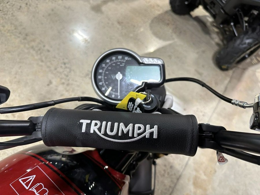 2024 Triumph Scrambler 400 X Carnival Red / Phantom Black