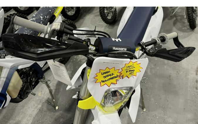 2024 Husqvarna Motorcycles FE 350w + Green Sticker Registration & Dealer Installed Accessories!