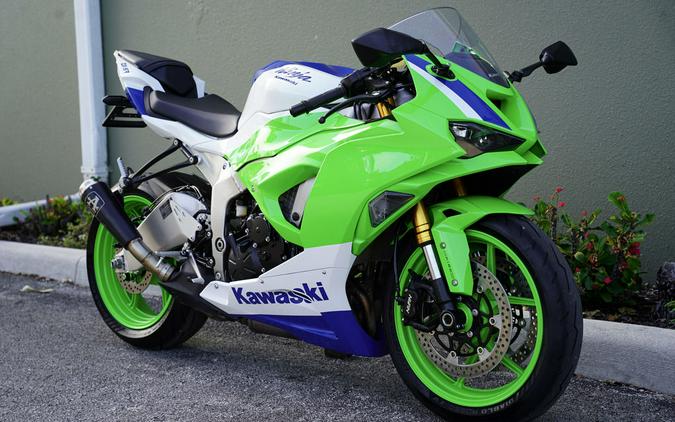 2024 Kawasaki NINJA ZX-6R 40TH ANNIVERSARY (ABS)