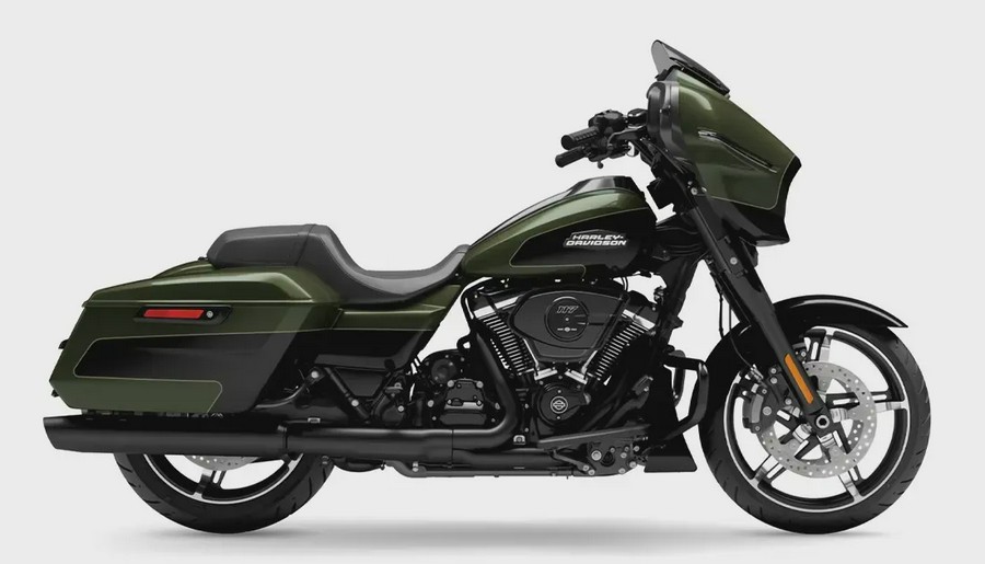 2026 Harley-Davidson Street Glide Olive Steel Metallic / Vivid Black Black Trim