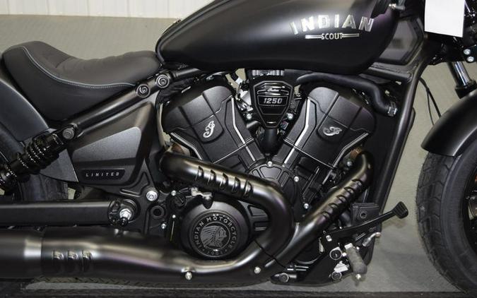 2025 Indian Motorcycle® Scout® Bobber Limited Black Smoke