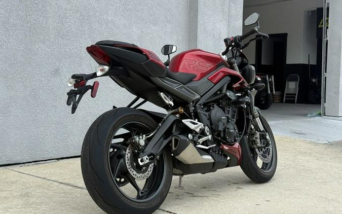 2024 Triumph Street Triple 765 RS Carnival Red