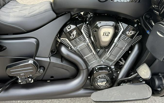 2026 Indian Pursuit Dark Horse 112 W/ Powerband Audio Black Smoke