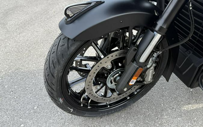 2026 Indian Pursuit Dark Horse 112 W/ Powerband Audio Black Smoke